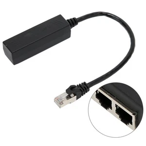 RJ45 Ethernet Splitter Cable One Point Four Ethernet Cable Splitter ABS PFY R FY - Afbeelding 1 van 22