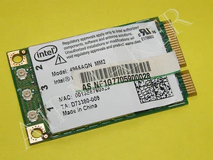 Carte Intel Wifi Link 4965AGN WLAN mini PCI E. - ordinateur portable ASUS 17 pouces G2S G2SG - Photo 1/1