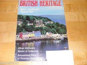 British Heritage Magazine June July 1991 Isle of Mull Alfred Hitchcock Piers - Foto 1 di 1