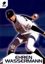 2007 Charlotte Knights Team Issue #27 Ehren Wassermann Sylacauga Alabama AL Card