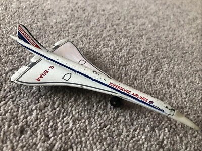 ⭐️ Caja de cerillas vintage CONCORDE Skybusters SB23 SUPERSONIC AIRLINES Diecast 1978 ⭐️ Foto 1 de 3