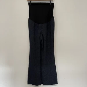 LOFT Maternity Dress Pants Work Career Dark Gray Speckled Women’s Size 8 NWOT - Picture 1 of 4