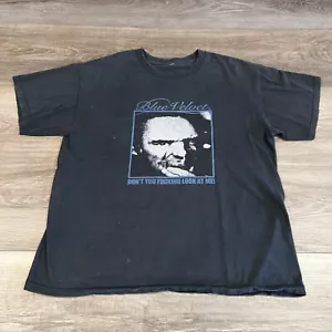 Camiseta Vintage David Lynch Azul Terciopelo Años 90 Envejecida - L - Imagen 1 de 13
