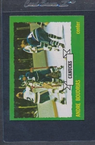1973/74 Topps #019 Andre Boudrias Canucks NM *64 - Picture 1 of 1