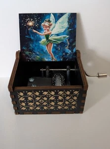 Hand Crank Music Box Tinkerbell - Picture 1 of 3