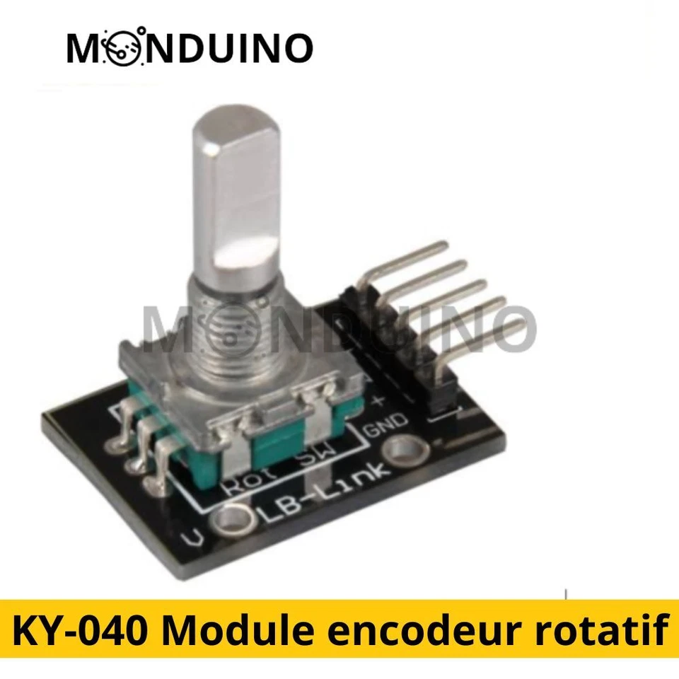 KY-040 Module encodeur rotatif - Photo 1/1