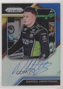 2018 Panini Prizm Driver Signatures Rainbow /24 Dakoda Armstrong #DS-DA Auto