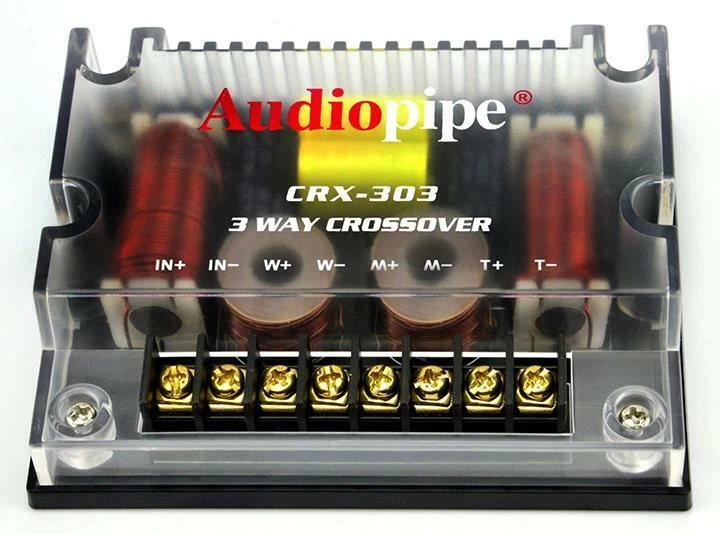 Audiopipe 3 Way Crossover CRX-303 300 Watts Passive Crossover Car Audio 4 Ohm - Image 1 of 1