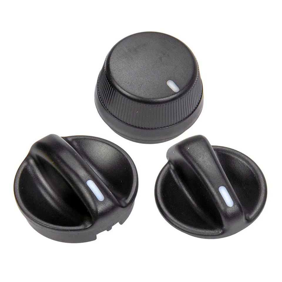 Kit sortido de botões de controle de temperatura Dorman 3 peças para Honda Accord Odyssey - Imagem 1 de 2