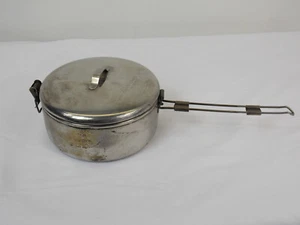 MSR Seagull Stowaway Pot W/Locking Lid Camping Hiking Backpack-Stainless Steel - Picture 1 of 10