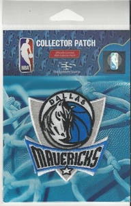 "Paquete de jersey de coser con logotipo primario de los Dallas Mavericks 2 1/2"" x 3" - Imagen 1 de 1