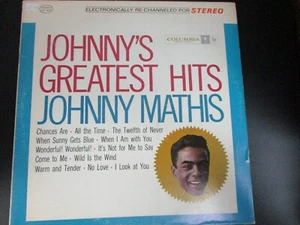 Johnny Mathis Vinyl LP-Johnny's Greatest Hits-Columbia Records CS 8634 - Picture 1 of 8