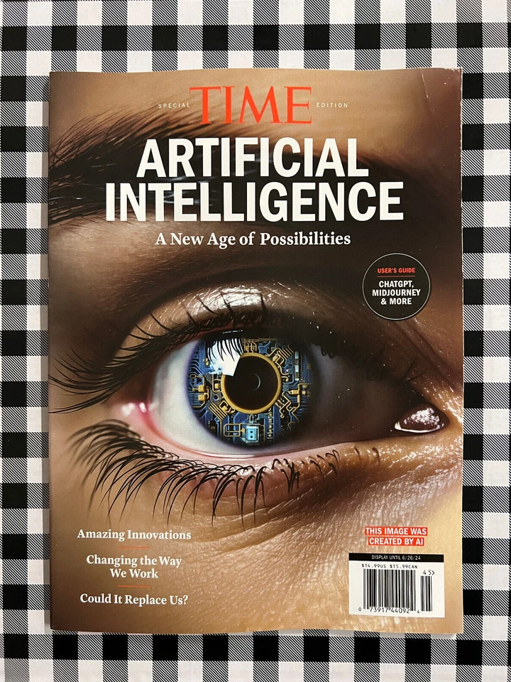 TIME MAGAZINE "ARTIFICIAL INTELLIEGNCE - Everything You Need To Know About AI" - Image 1 of 1