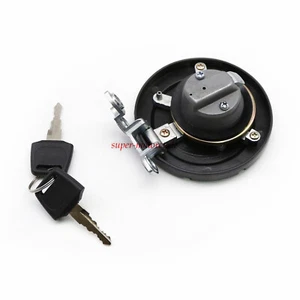 Fuel Gas Tank Cap 2xKeys For KLX250 KLX250 2001-2014 2002 2003 KLX250 D-Tracker - Picture 1 of 9