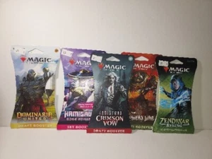 5 Pack BUNDLE DEAL. MAGIC OF THE GATHERING - Picture 1 of 3