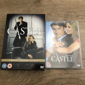 Castle 1-5 DVD Box Set Complete Season Series 1-5 Region 2 - Picture 1 of 8