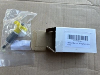 Yellow Replacement-Filter Impeller Rotor Shaft Bearing Pump Rotor Includes Shaft - Image 1 of 2