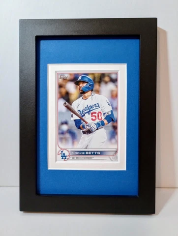 Mookie Betts Los Angeles Dodgers Display Custom Framed MLB Baseball Card Plaque Cover