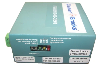 CLEAVER BROOKS SERVIDOR DE CAMPO SERIE ETHERNET GATEWAY 24 VAC FS-B2010-02-CB01 Foto 1 de 4