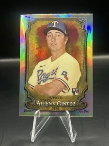 2024 Topps Allen & Ginter ~ Owen White ~ Chrome Refractor Rookie 81 ~ Rangers - Picture 1 of 2