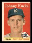 1958 Topps Baseball #87 Johnny Kucks Ex *D5