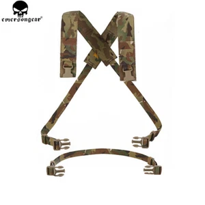 Kit de arnés X para plataforma torácica EMERSON Tactical D3CRM Molle Correas de hombro Suspendedor - Imagen 1 de 13