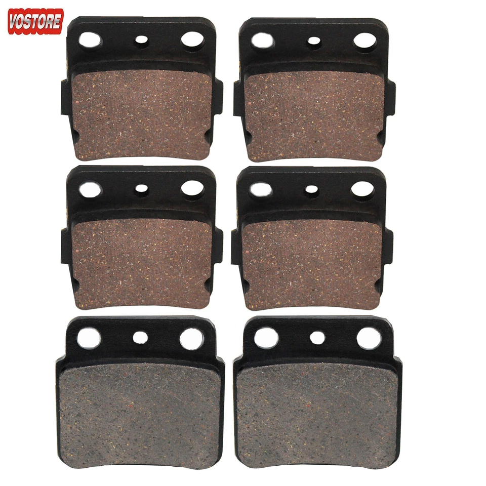 Pastillas de freno delanteras y traseras para Kawasaki KFX400 KFX 400 2003 2004 2005 2006 Foto 1 de 1