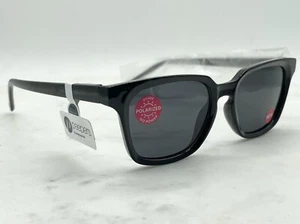 Gafas de sol polarizadas Peepers Ace marco negro UV400 gris oscuro lentes - Imagen 1 de 7