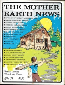 Vintage July 1974 Collectable Original Mother Earth News No. 28 Magazine - Picture 1 of 1