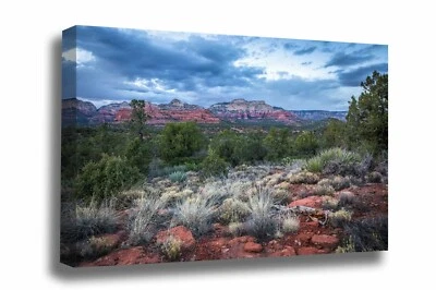 Lienzo Sedona: arte de pared de naturaleza paisaje desierto rocas rojas de Arizona suroeste AZ Foto 1 de 4