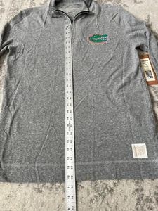 Retro Brand FSU Florida State Seminoles Long Sleeve Pull Over 1/4 Zip NWT Large - Picture 1 of 10