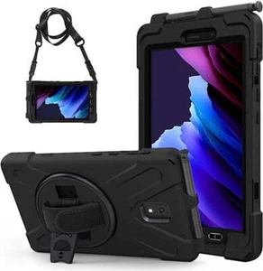 USP Rugged Samsung Galaxy Tab Active5 / Tab Active3 (8') Case Black - Built-in-K - Picture 1 of 1