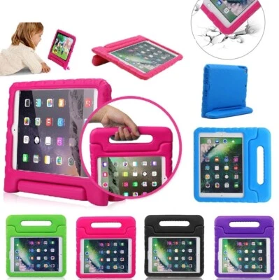 Kids Shock Proof Foam Case Handle Cover Stand for iPad 2 4 5 Mini 6 Retina & Air - Image 1 of 4