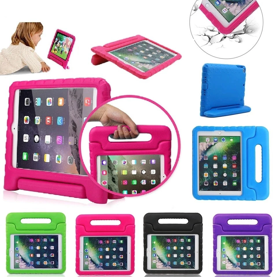 Kids Shock Proof Foam Case Handle Cover Stand for iPad 2 4 5 Mini 6 Retina & Air - Image 1 of 4