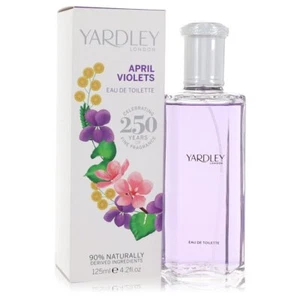April Violets by Yardley London Eau De Toilette Spray 4.2 oz For Women - Picture 1 of 1