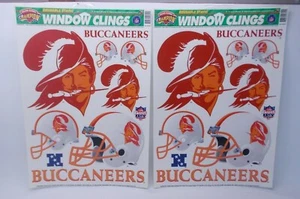 Menge 2 Vintage Orange Tampa Bay Buccaneers Farbe Klammern Fenster Klammer Pirat  - Bild 1 von 11