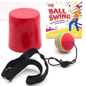 1-4pk Hip Ball Swing Jeux de fête amusants enfants et adultes Family Office Soulagement du stress - Photo 1/12