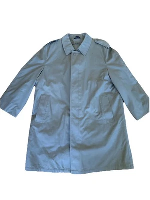 Oleg Cassini Signature Collection Thermolite All Weather Trench Size 42 Reg read - Image 1 of 4