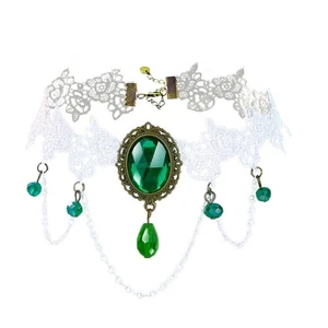 Decorative Hollow Lace Necklace Women Necklace Costume Cosplay Household - Picture 1 of 9