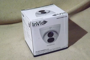 InVid 8MP IP Outdoor Turret Fixed Lens Camera VIS-P8TXIR28NH-LC2 - Picture 1 of 3
