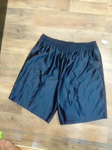 Pantalones Cortos de Baloncesto Vintage Años 90 Razzle Dazzle Brillante Azul Marino Para Hombre’s MED - Imagen 1 de 7