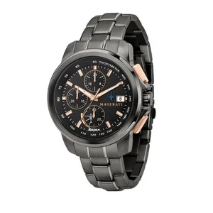 Orologio MASERATI uomo Successo Solar cronografo acciaio gun R8873645001 - Foto 1 di 7