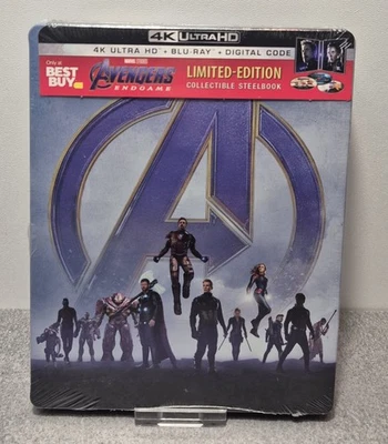 Avengers: Endgame 4K UHD - Steelbook Blu-Ray - OOP - NEU & OVP - Bild 1 von 2