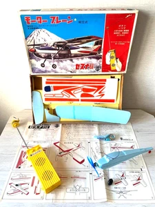 Takara Motor Plane Foam Cessna 172 RC Model Kit 1970s Vintage Japan Rare Working - Picture 1 of 16