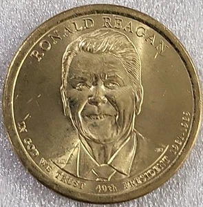 2016 D  $1 Ronald Reagan 40th U.S. President Dollar *C753 - Picture 1 of 3