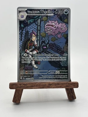 Team Rocket's Weezing (Holo) Illustration Rare - DRI 199/182 ENGLISH - NM - Image 1 of 2