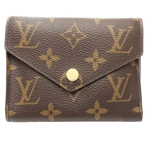 LOUIS VUITTON Monogram Wallet Portefeuille Victorine M62472 Brown/181134 - Picture 1 of 9