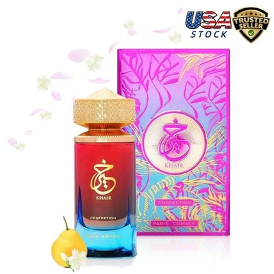 Paris Corner унисекс Khair кондитерская туалетная вода спрей 3,4 унц / 100 мл новый в коробке - Изображение 1 из 2