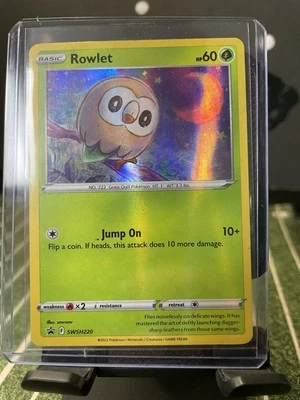 Rowlet SWSH220 SWSH: Sword & Shield Promo Cards Holo - Image 1 of 2