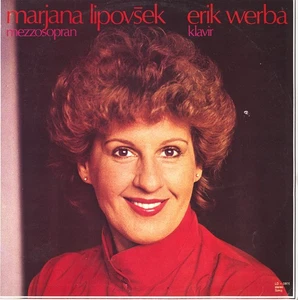 LIPOVSEK Mezzo-soprano SCHUBERT BRAHMS STRAUSS MARTIN LAJOVIC Songs WERBA Piano - Bild 1 von 3